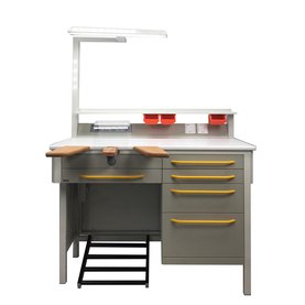 Медицинский стол Л-1/2П зубного техника БИЗНЕС